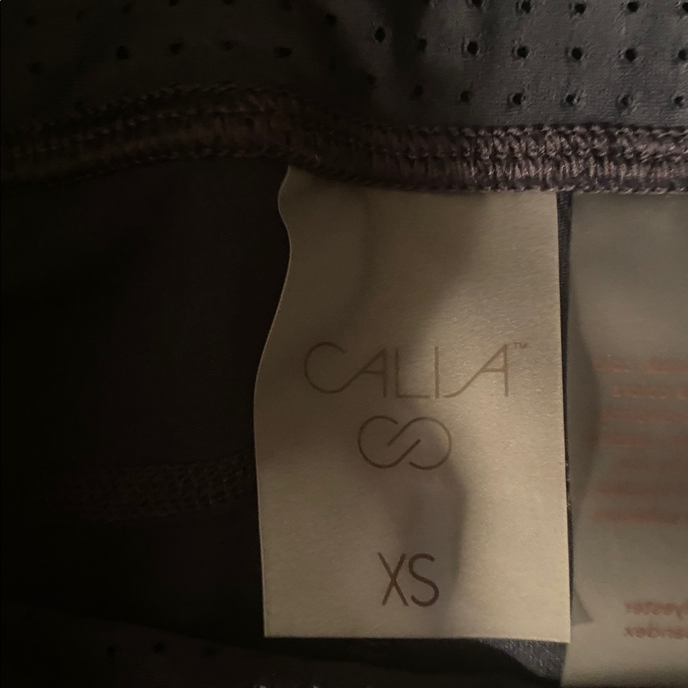 Calia XS NWT running shorts high  rise - Picture 5 of 12